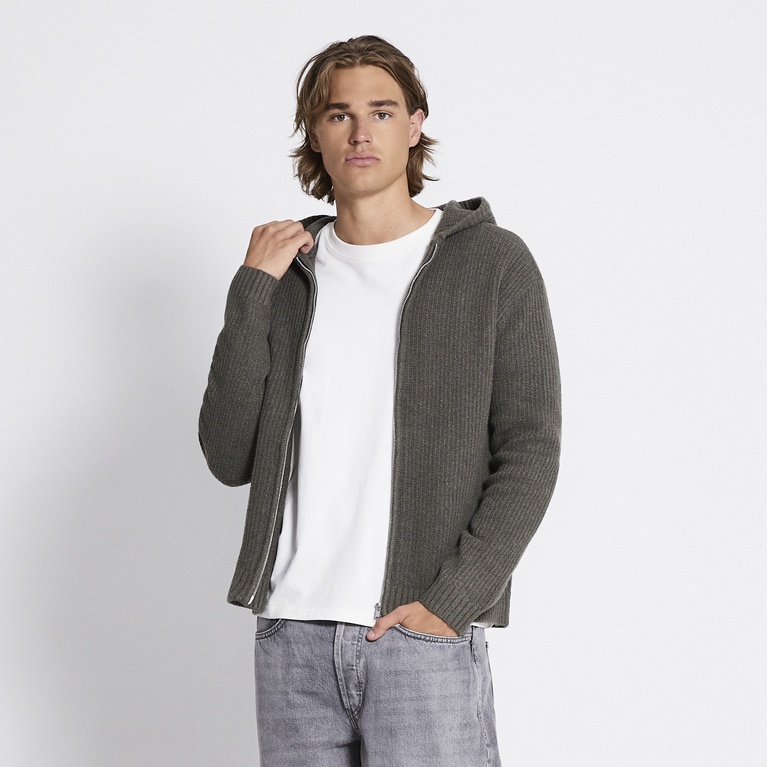 Knit zip hoodie "Sebastian"